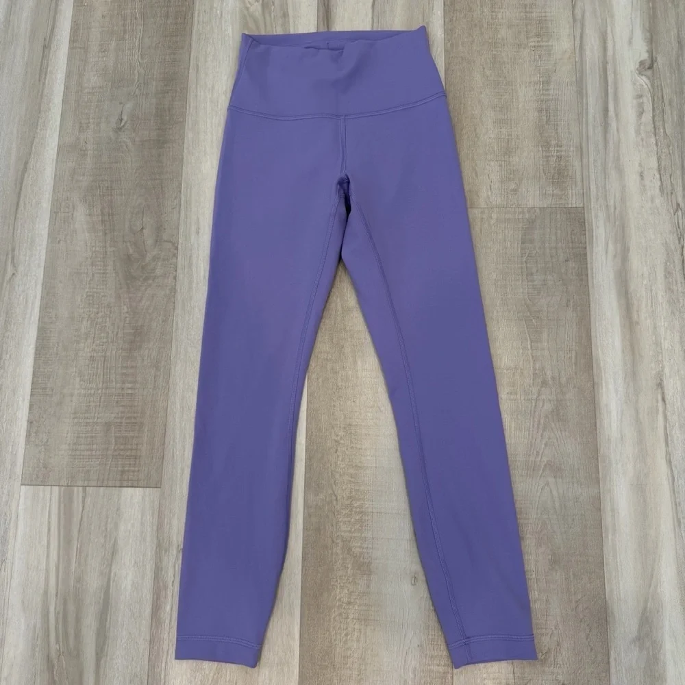 Lululemon Women's Purple High-Waisted Leggings